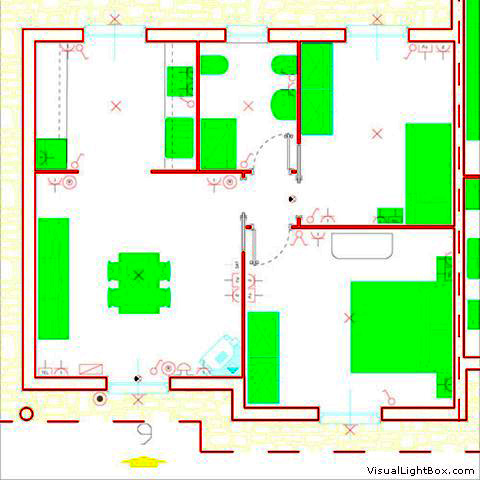 Autocad impianti elettrici civili